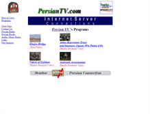 Tablet Screenshot of persiantv.com